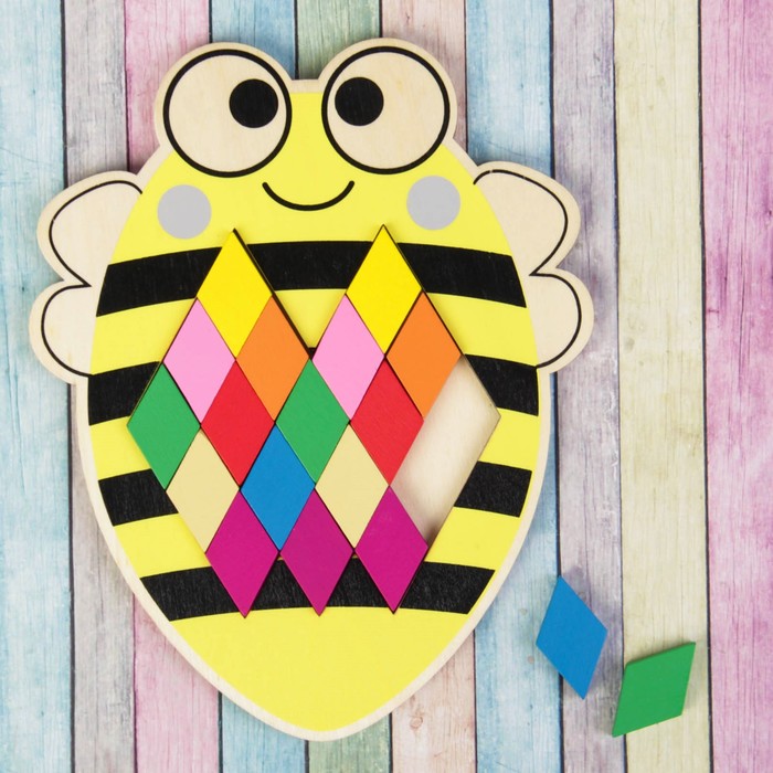 Мозаика-головоломка "Пчёлка"