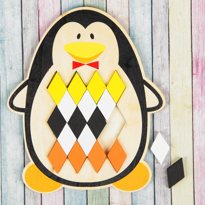 Мозаика-головоломка "Пингвин"