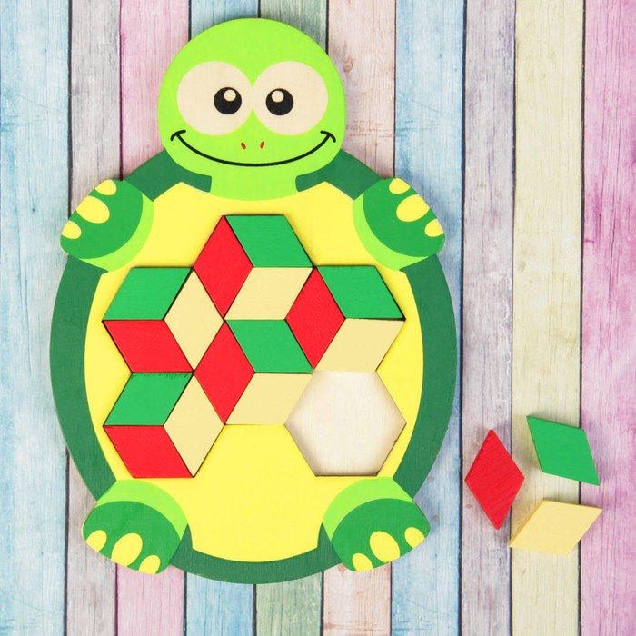 Мозаика-головоломка "Черепашка"