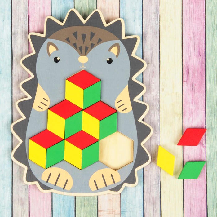 Мозаика-головоломка "Ёжик"