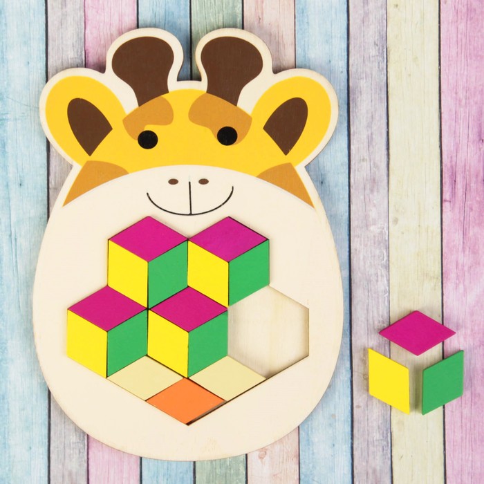 Мозаика-головоломка "Жираф"