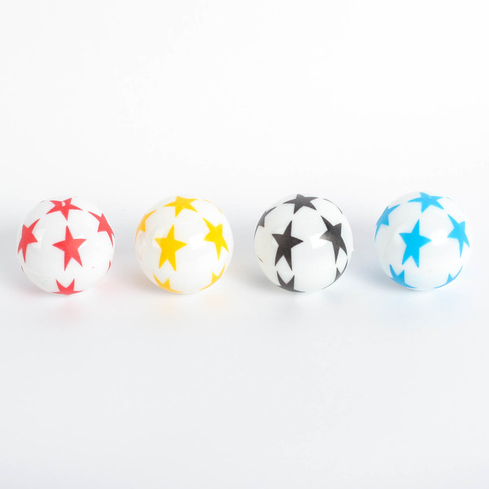 Точилка МИКС с контейнером Мяч со звездами