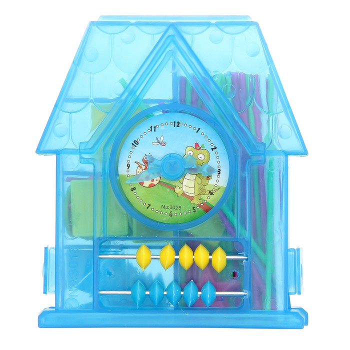 Обучающий материал в шкатулке "Домик", МИКС