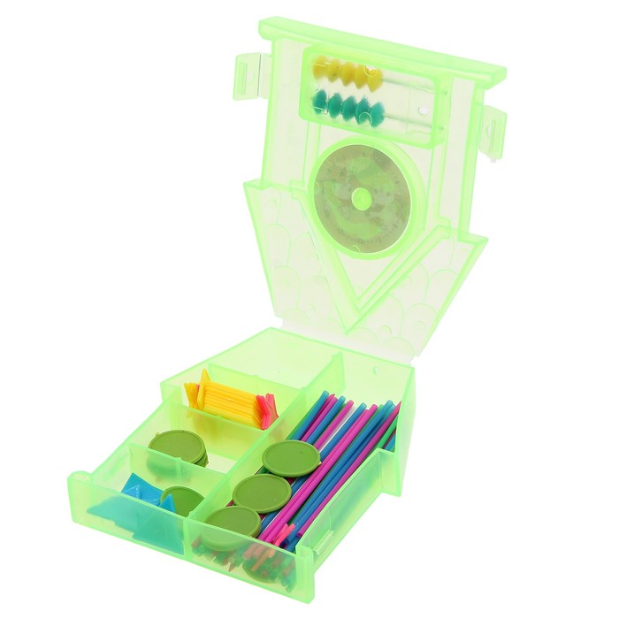 Обучающий материал в шкатулке "Домик", МИКС