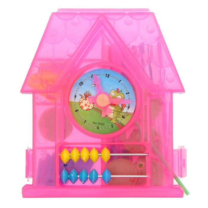 Обучающий материал в шкатулке "Домик", МИКС