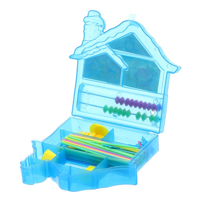 Обучающий материал в шкатулке "Домик с трубой", МИКС