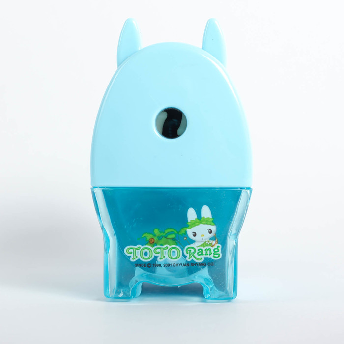 Точилка механическая с контейнером МИКС Зайки