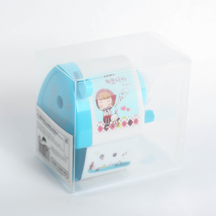 Точилка механическая с контейнером МИКС Домик