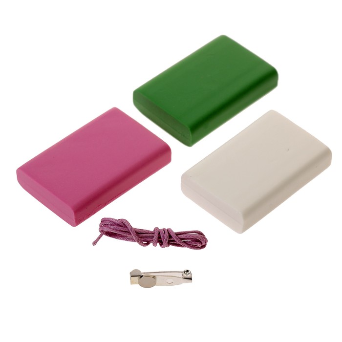 Полимерная глина запекаемая набор Artifact дизайн Коллекция Цветы. Розы, с фурнитурой