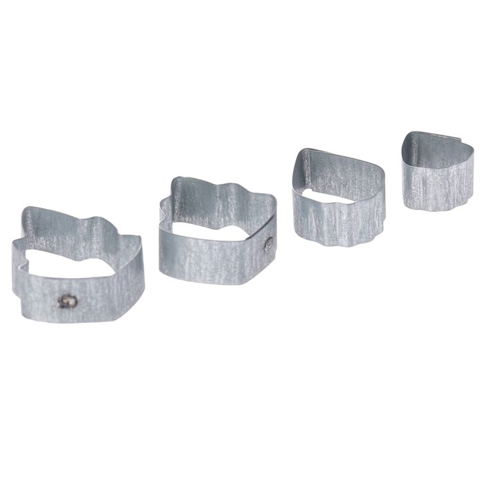 Форма для вырубки (каттер) "Гибискус s" набор 4 детали К-0034