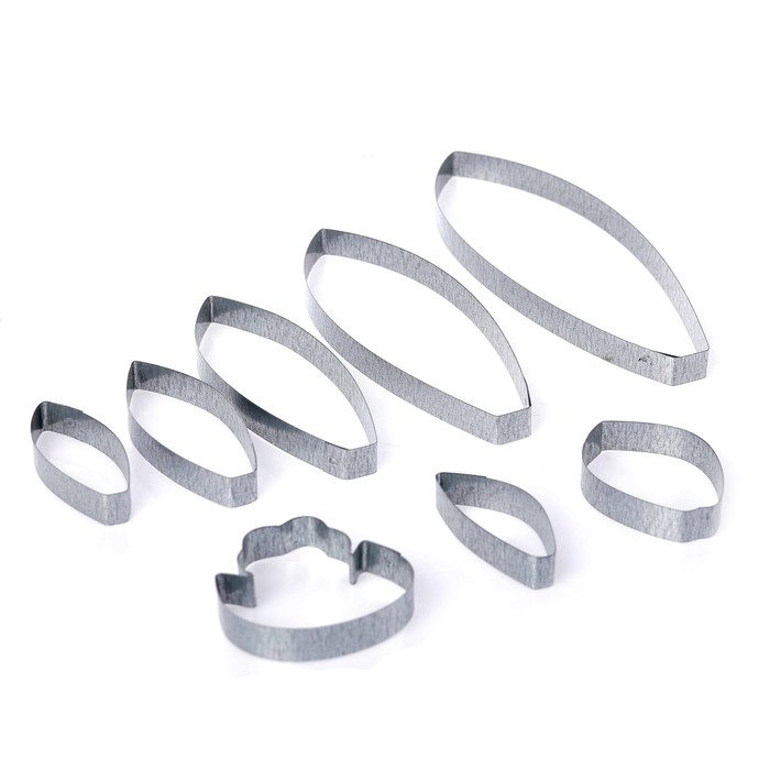 Форма для вырубки (каттер) "Катлея" набор 8 деталей (К-0010-2)