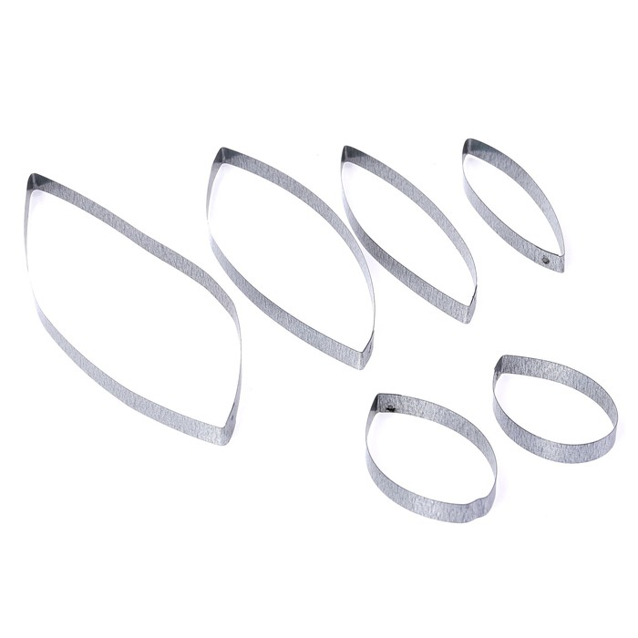 Форма для вырубки (каттер) "Тюльпан" набор 6 деталей (К-0013-2)