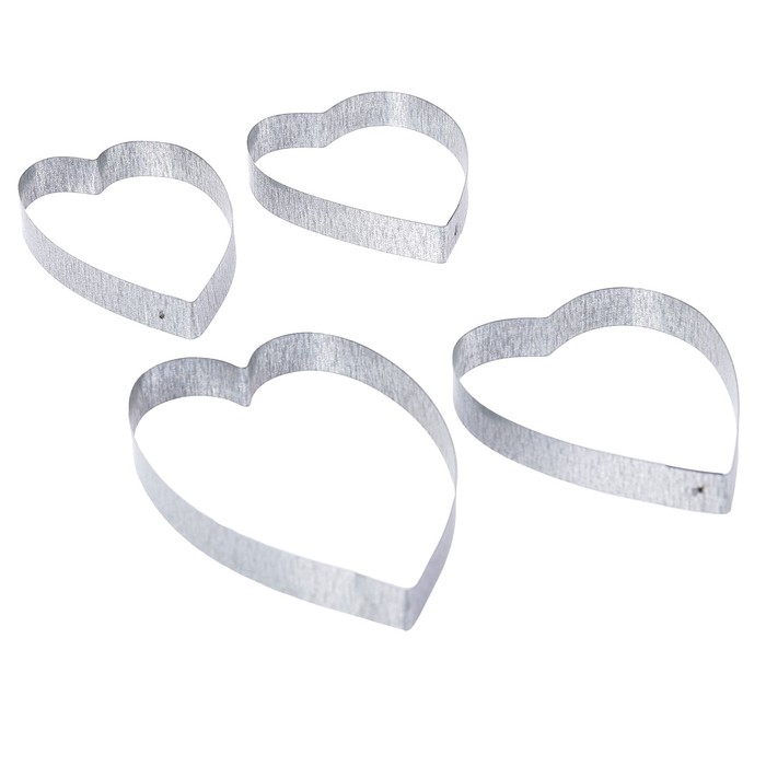 Форма для вырубки (каттер) "Антуриум", набор 4 детали