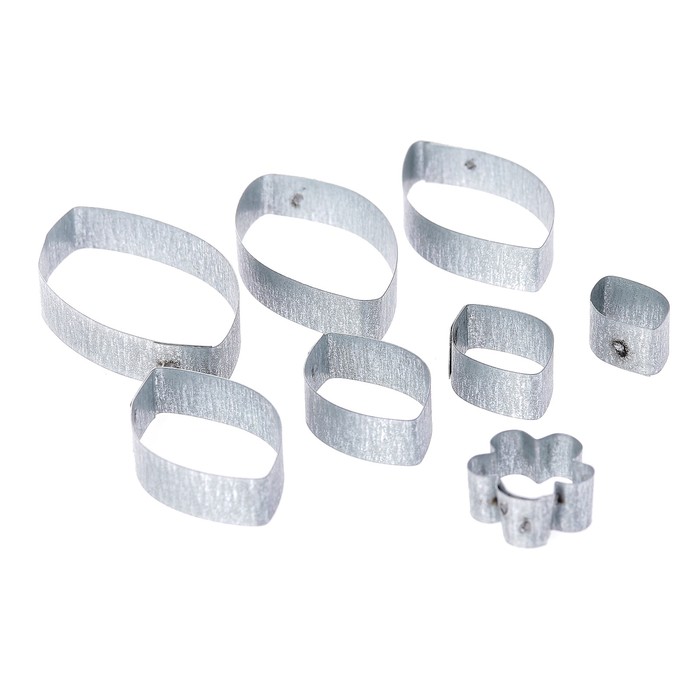 Форма для вырубки (каттер) "Апельсин" (к-0017-2) набор 8 деталей