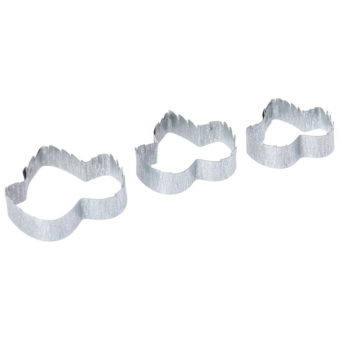 Форма для вырубки (каттер) "Виноград" набор 3 детали (к-0018-2)