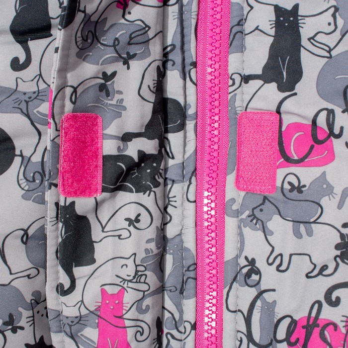 Комплект зимний для девочки (куртка, брюки), рост92см, цвет серый MW27107_М