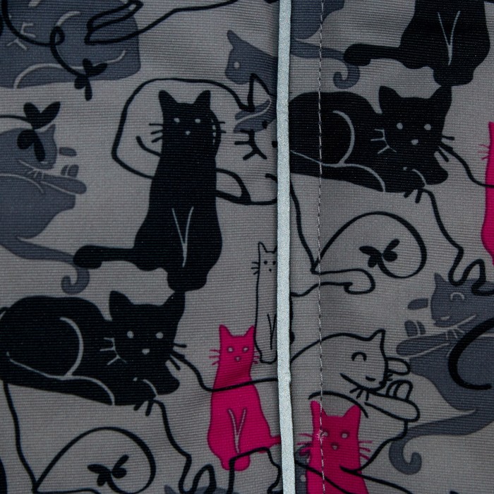 Комплект зимний для девочки (куртка, брюки), рост98см, цвет серый MW27107