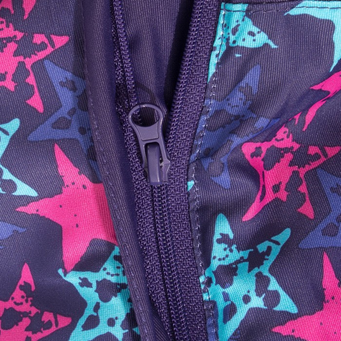 Парка зимняя для девочки, рост 140 см, цвет пурпурный MW27110