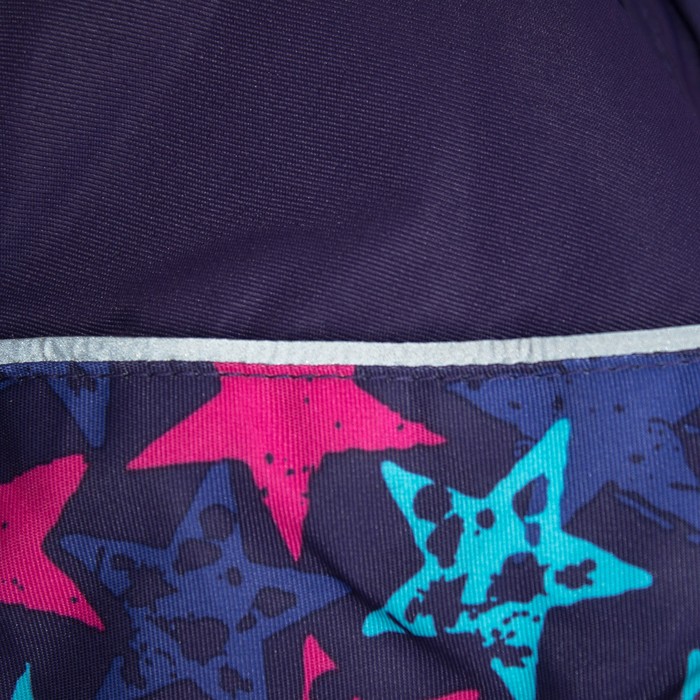 Парка зимняя для девочки, рост 140 см, цвет пурпурный MW27110