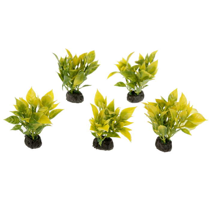 Растение искусственное аквариумное малое, 7 см