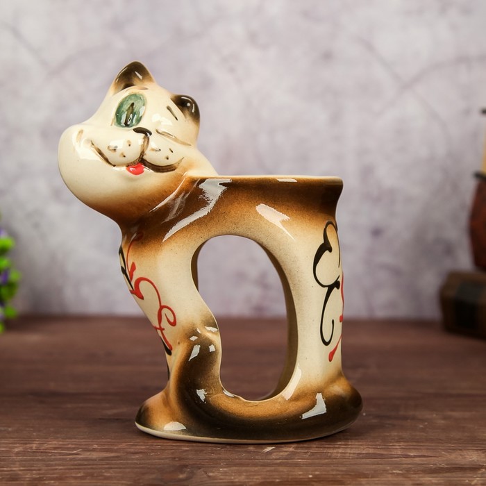 Аромалампа "Кот с сердечком"