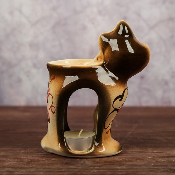 Аромалампа "Кот с сердечком"