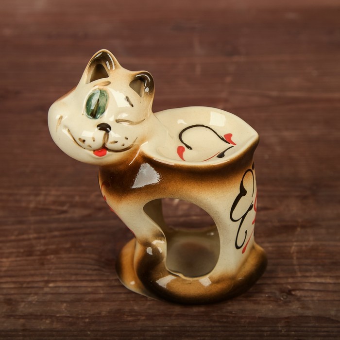 Аромалампа "Кот с сердечком"