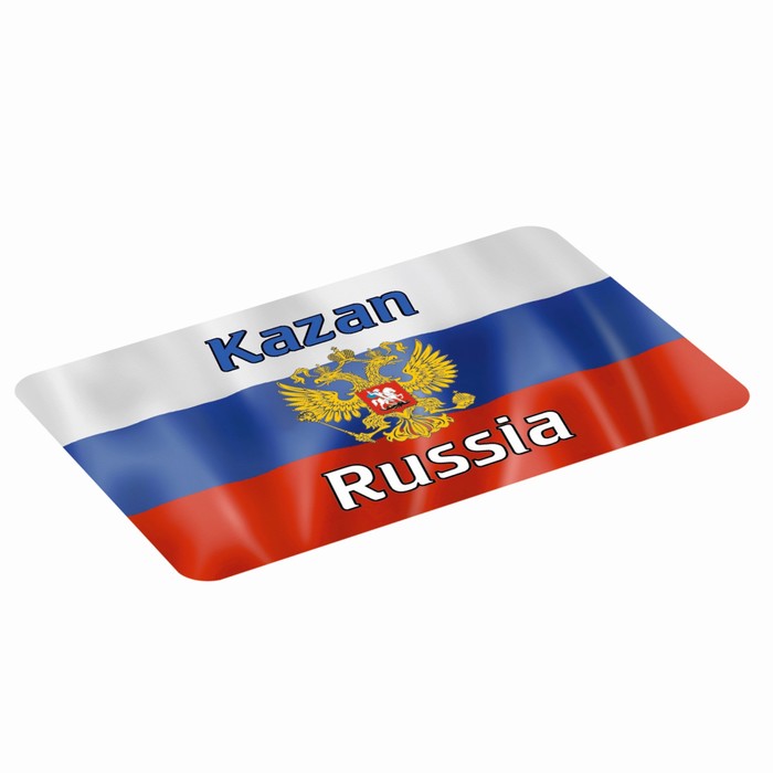 Магнит полимерный "Казань" герб, 9х6см