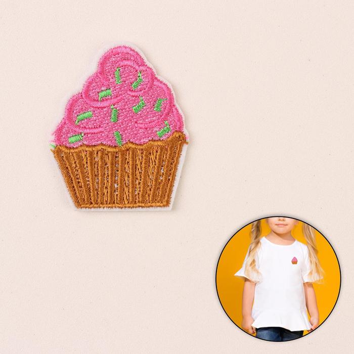 Термоаппликация "Пироженка", 4,8*4см