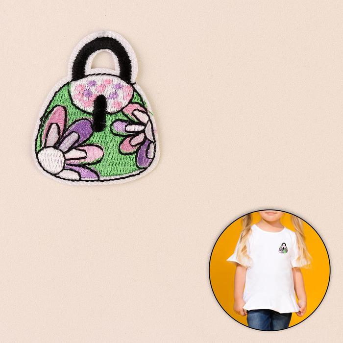 Термоаппликация "Сумка", 5*4,3см