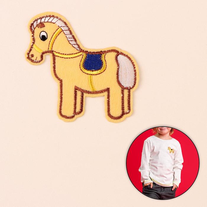 Термоаппликация "Лошадь", 9*8см