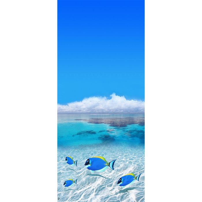 Фотообои "Райский уголок" С-033 (1 полотно), 95x220 см