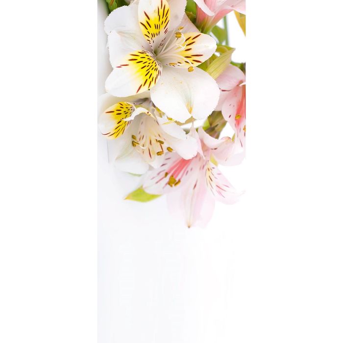 Фотообои "Нежные лилии" С-059 (1 полотно), 95x220 см