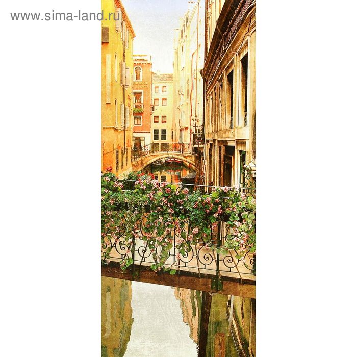 Фотообои Венеция. Цветущий мост С-072 (1 полотно), 95x220 см