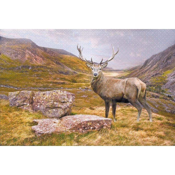 Фотообои "Горный олень" M 602 (2 полотна), 200х135 см