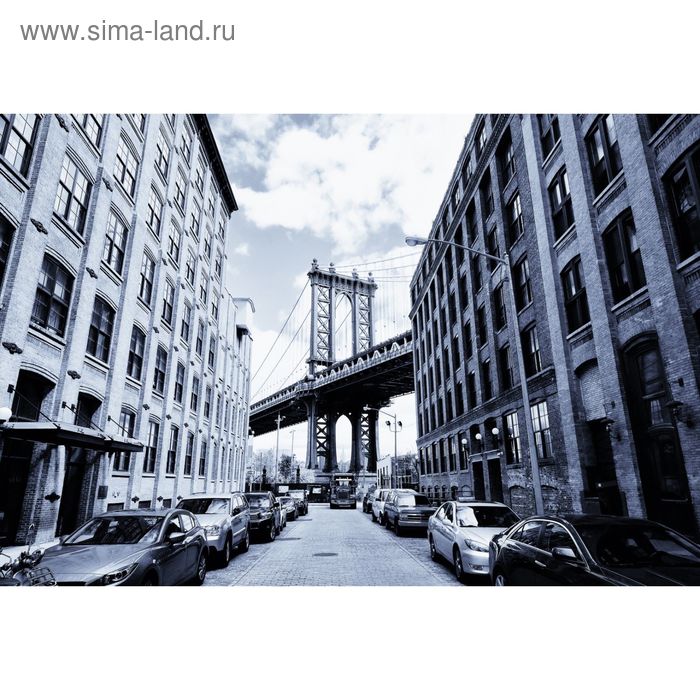 Фотообои Манхэттенский мост M 649 (2 полотна), 200х135 см