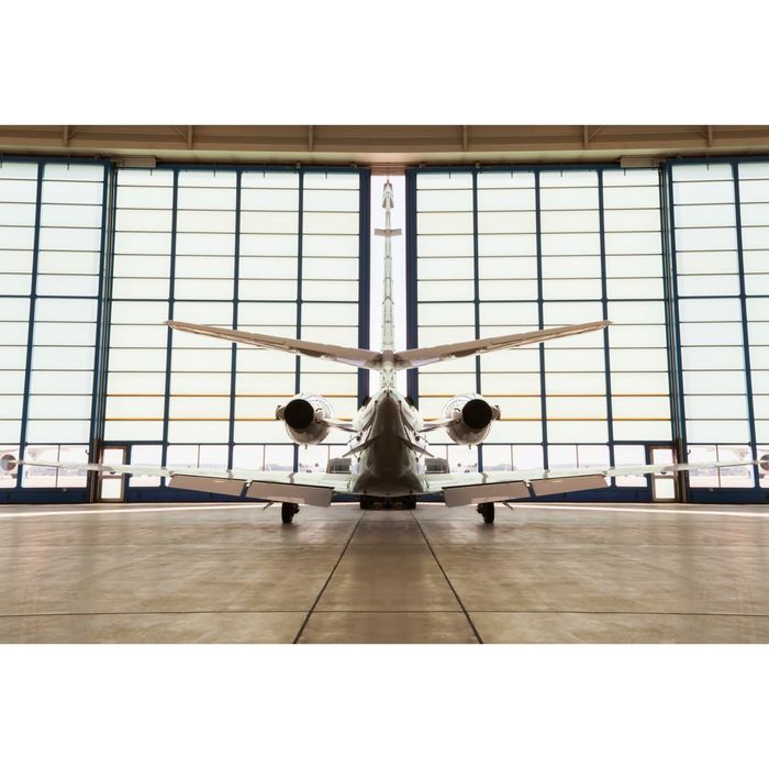 Фотообои "Самолет" M 645 (2 полотна), 200х135 см