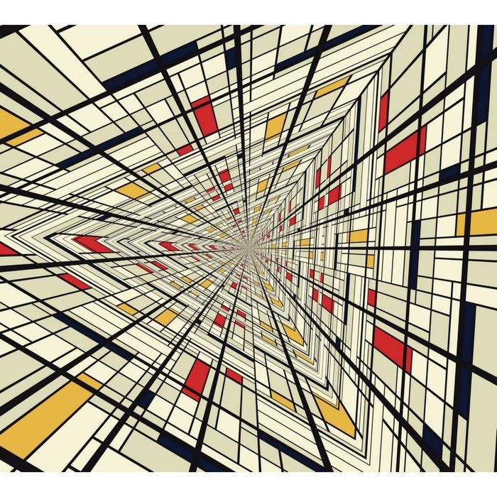 Фотообои "Калейдоскоп" M 363 (3 полотна), 300х270 см