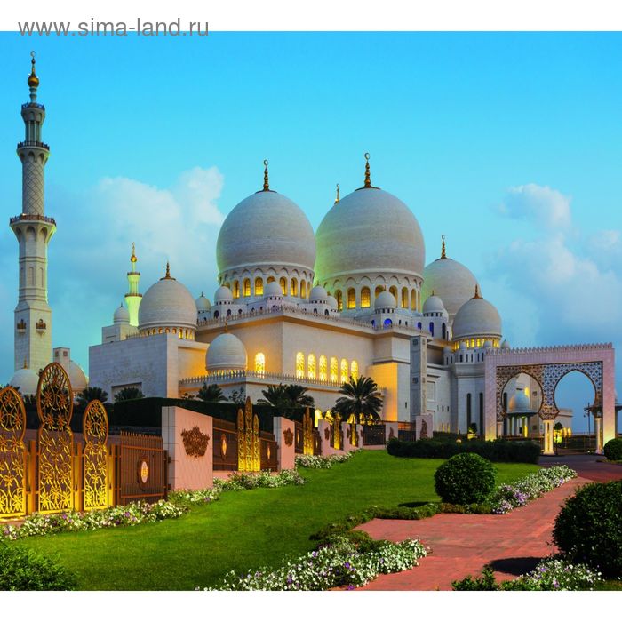 Фотообои Мечеть шейха Зайда M 356 (3 полотна), 300х270 см