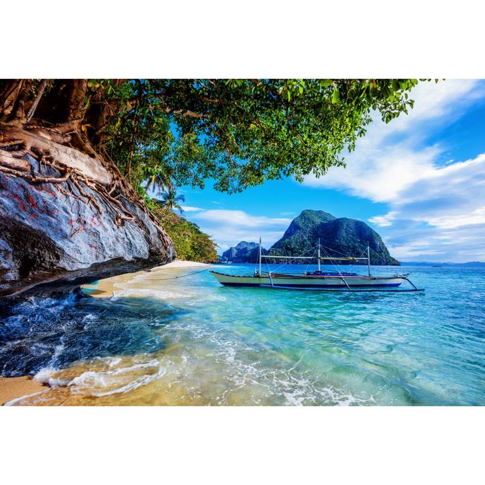 Фотообои "Тихая лагуна" M 466 (4 полотна), 400х270 см