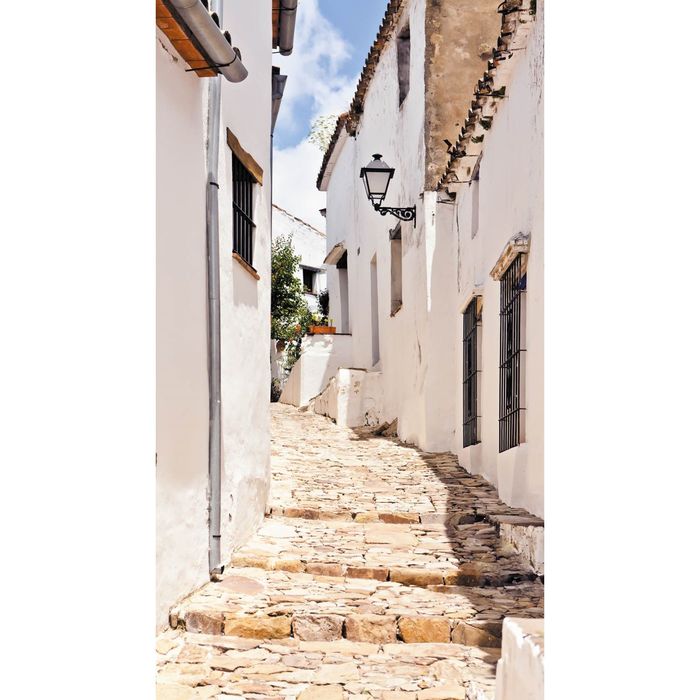 Фотообои "Солнечная улочка. Италия" 1-А-123 (1 полотно), 150х270 см
