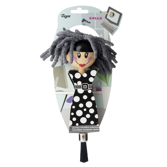 Щетка-сметка DOLLS, цвет МИКС