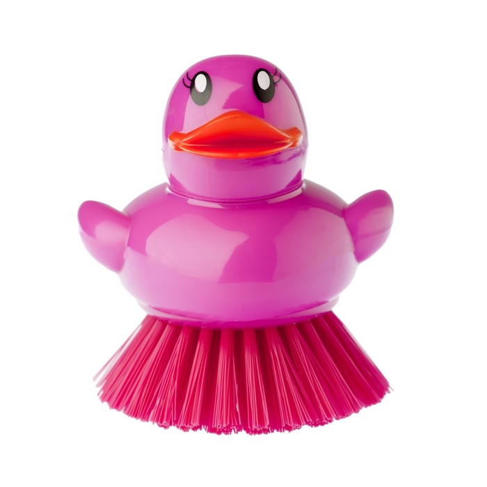 Щетка для посуды Ducks, цвет МИКС