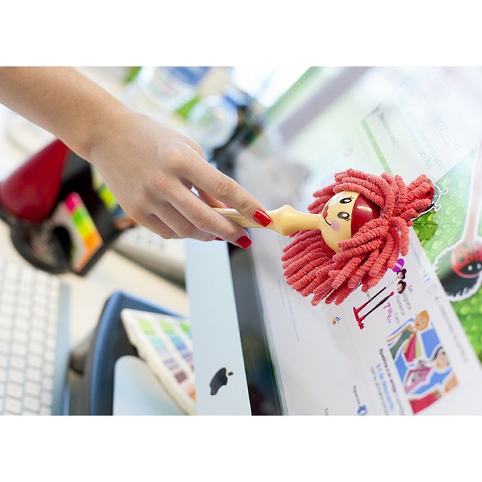 Щетка-сметка + подставка DOLLS