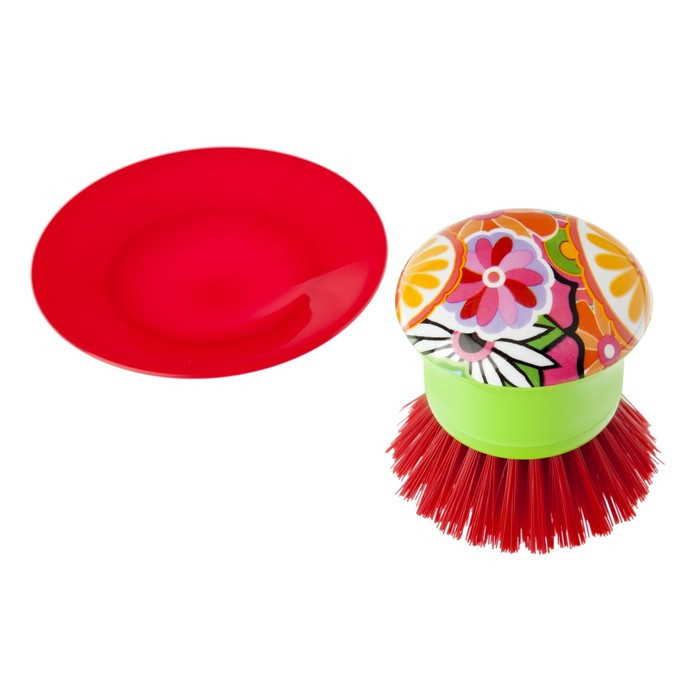 Щетка для посуды Citric red