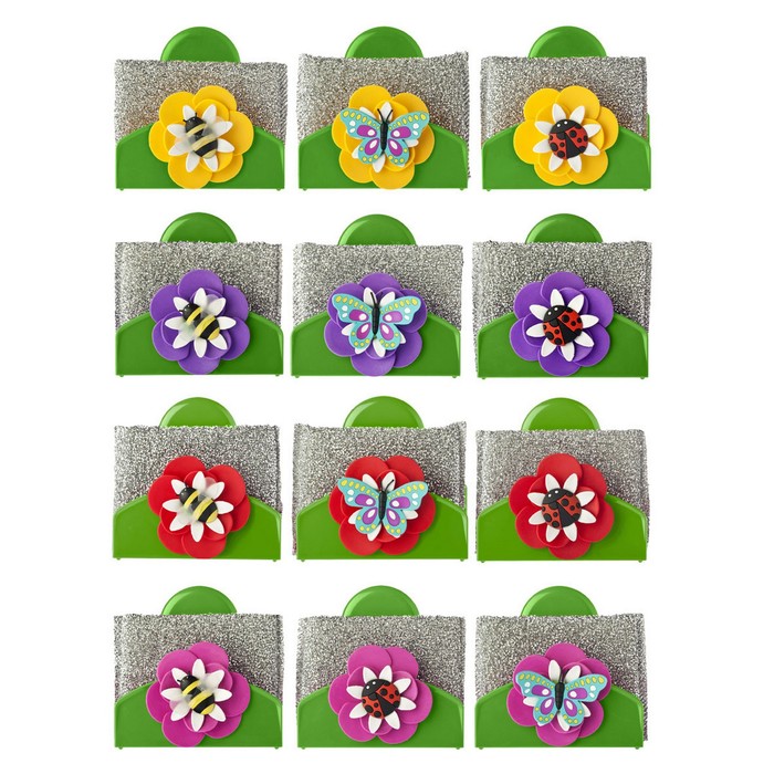 Подставка + губка Vincents farm, цвет МИКС