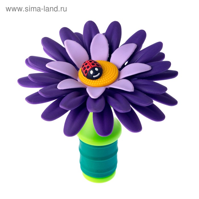 фото Пробка для бутылок flower power, цвет микс vigar