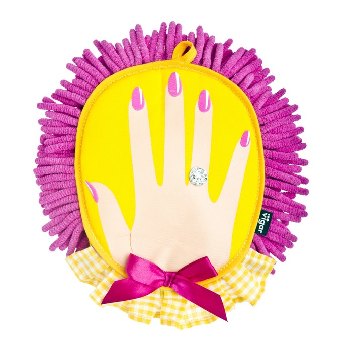 Варежка для уборки LULU, цвет МИКС