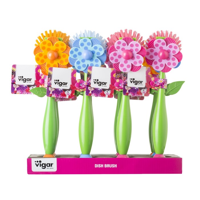 Щетка для посуды LOLAFLOR ASSORTED, цвет МИКС