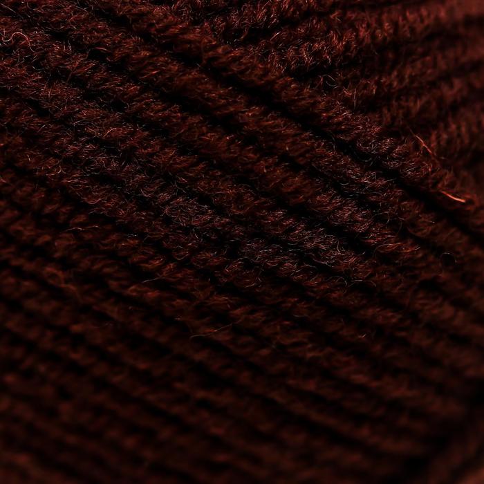 Пряжа A-elita quatro (Аэлита кватро) 50% шерсть, 50% акрил 190м/100гр (1443 махагон)